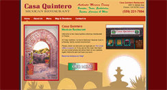 Desktop Screenshot of casaquintero.com